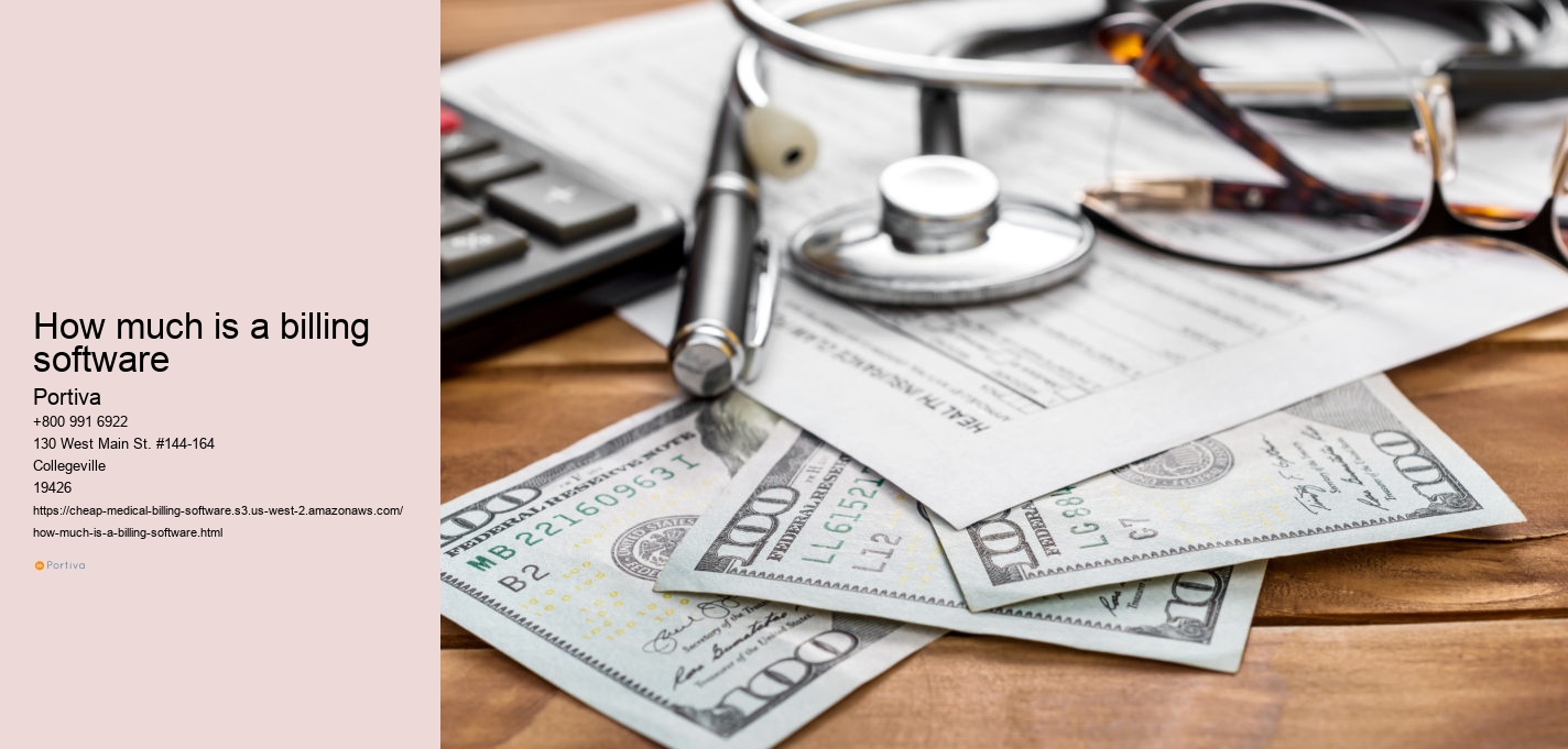 how much is a billing software
