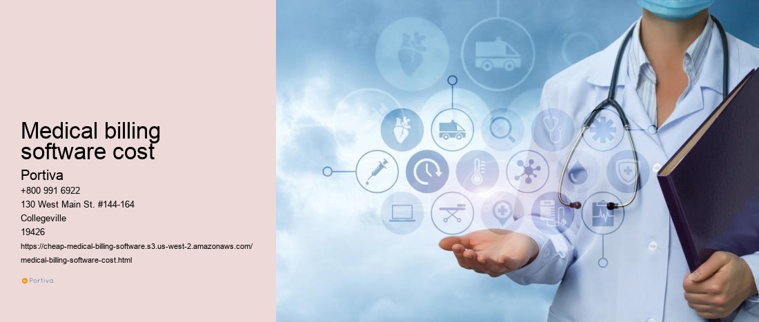 medical billing software cost