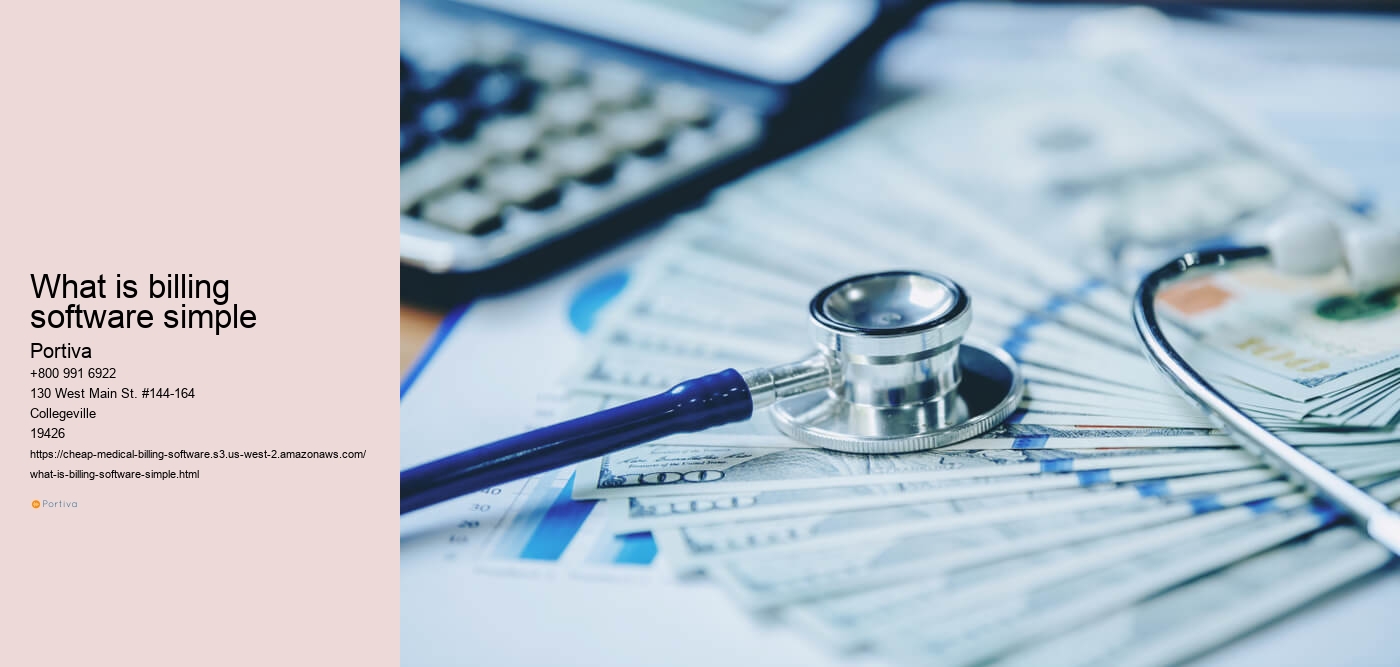 What is billing software simple